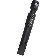 Sgs Düz Uçlu Bits S2 SL5,5*50MM Black-Pro Series