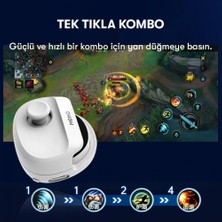 Pileli Store Pilelistore   Memo MB01 Oyun Tuşu - Beyaz