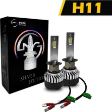 Yüksek Parlaklık Slim LED Xenon Silver Edition Csp LED H1 H4 H7 H11 9006 9005