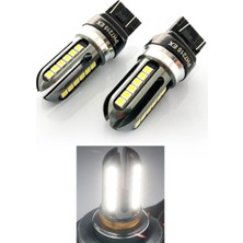 T20 Duy LED Oto Ampul Beyaz W21W PH7215EX, Parlak ve Enerji Tasarruflu