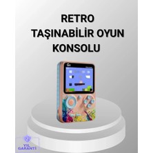Kanonik Education Mini Retro Oyun Konsolu 500 Oyunlu 3.0 Inç Ekran ve Şarjlı Batarya