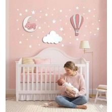 Missidea Ayda Uyuyan Ayıcık - Kapadokya Işığı ve Bulut Seti Pembe