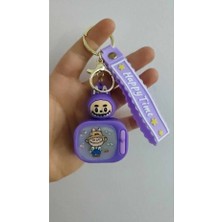 Famemus Accessory Labubu Işıklı Anahtarlık Silikon Kayış Çanta Aksesuar