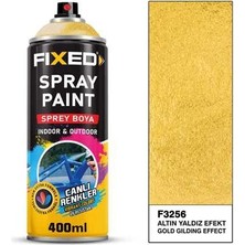 Fixed Sprey Boya Akrilik - Altın Yaldız Efekt 320 gr 400 ml