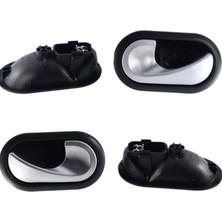 Zetoto Renault Megane 2 Kapı Iç Açma Kolu Mat Krom 8200174074 Dörtlü Takım