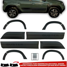 Duster Ferrous Kapı ve Çamurluk Koruma Dodik Seti 2018 ve Üzeri