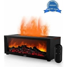 Sb Shopping A4 Şömine Esintili Aromaterapi Difüzörü Ultrasonik Hava Nemlendici