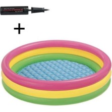 intex Sunset Havuz 114X25 cm + Pompa, Eğlence Dolu Yaz Keyfi