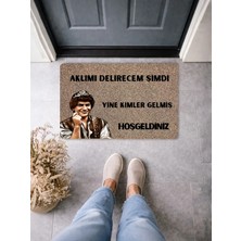 Bert Prens Konseptli Kapı Önü Paspası 70X45 Dijital Baskılı Kaydırmaz Pvc