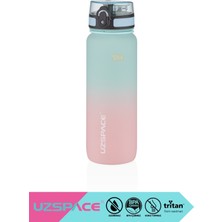 Uzspace 800ML Renkli Sızdırmaz Bpa Içermez Kapaklı Tritan Su Matara