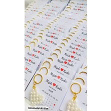 Kişiye Özel Incili Kalpli Anahtarlık Söz/nişan/nikah/doğum Günü/kına 20 Adet