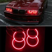 Kırmızı LED Angel Eyes Halka, Bmw E36 Için Şık ve Parlak Aydınlatma