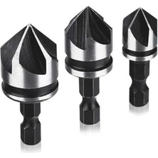 Calperia 3 Parça Havşa Matkap Ucu Seti, Profesyonel Kullanım Için