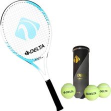 PremiumPort 26 Inç Tek Parça Tenis Raketi ve Top Seti, Çanta ile Beraber