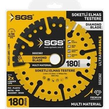Sgs Çok Amaçlı Multı-Materıal Elmas Kesme Diski 180 mm