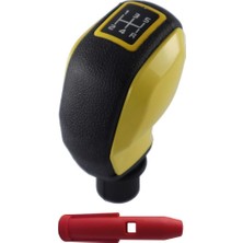 Zetoto Cıtroen C2 C3 C4 C5 Spor Vites Topuzu Renkli Sarı Topuz