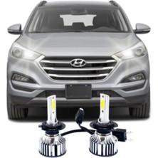 Uyumlu LED Uzun Far Ampulü Duo H7, 2015-2018 Tucson Için