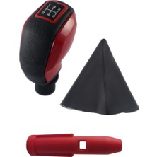 Zetoto Peugeot Partner 207 301 307 407 508 206 Spor Vites Topuzu Renkli Kırmızı Topuz + 407 Körük