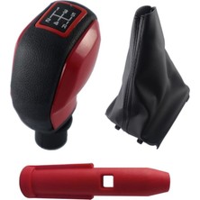 Zetoto Peugeot Partner 207 301 307 407 508 206 Spor Vites Topuzu Renkli Kırmızı Topuz + 206 Körük