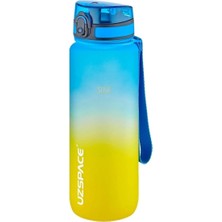 PremiumPort 800ML Büyük Boy Soft Touch Çift Renk Motivasyon Tritan Su Şişesi