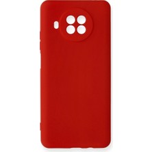TeknoKapsül Mi 10T Lite Kılıf Nano Içi Kadife - Kırmızı