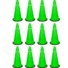 PremiumPort 40 cm Delikli Antrenman Huni 12'li Set, Spor ve Egzersiz Malzemeleri