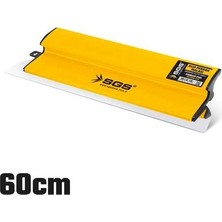 Sgs Alçı Perdah Malası 60 cm (Paslanmaz Çelik)