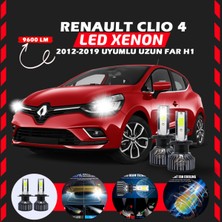 Uzun Far Uyumlu LED Xenon Pro Series H1, Clio 4 2012-2019 Için Yüksek Performans
