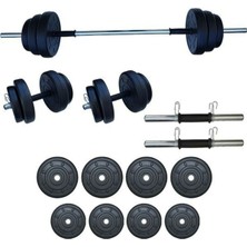 PremiumPort 35 kg Dambıl Seti Ağırlık ve Vücut Geliştirme Aleti