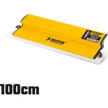 Sgs Alçı Perdah Malası 100 cm (Paslanmaz Çelik)