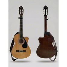 Salvador YNK2003C 4/4 Klasik Gitar Kesik Kasa Cutaway Sap Ayarlı (Pedli Kılıf, Kapo, Pickguard, Gitar Askısı)