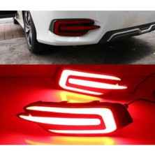 Arka Sis Farı, Fc5 Kasa, 2015-2019 Honda Civic Sedan Uyumlu