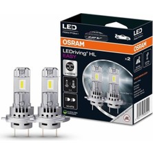 Yüksek Parlaklık H7 LED Xenon Ampul Seti 6500K - 2 Adet