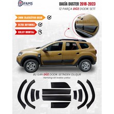 Dacia Duster 2018-2024 Enjeksiyon Baskı Düz Dodik 12 Parça Seti