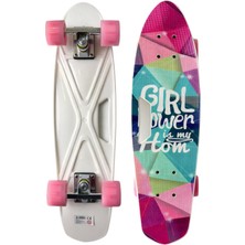 PremiumPort Premium 66 cm Mini Cruiser Kaykay, Abec-7 Rulman ve Pu Tekerli