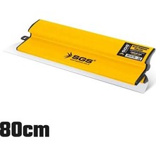 Sgs Alçı Perdah Malası 80 cm (Paslanmaz Çelik)