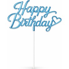 Bkmc Happy Birthday Pasta Süsü Pleksi – Iyi Ki Doğdun Pasta Üstü Yazı