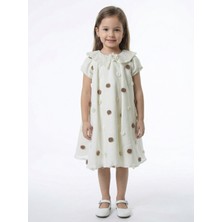 Damasqino Kız Çocuk Yazlık Elbise 1-5 Yaş 1807