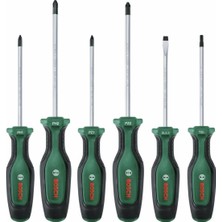 Bosch 6 Parça Çok Amaçlı Tornavida Takımı, Pratik ve Güçlü Set