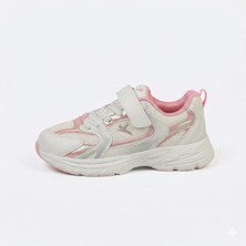 Pico Kids Terra Beyaz-Somon Kız Çocuk Günlük Spor Ayakkabı