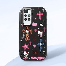 Ucuc Xiaomi Redmi 10 4g Uyumlu Darbe Emici Kamera Korumalı Siyah Silikon Özel Baskı Desenli Kılıf