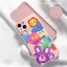 Ucuc iPhone 14 Plus Uyumlu Iç Kadife Yüzey Kamera Koruması Anti-Darbe Silikon Kılıf