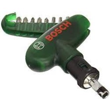 Bosch 10'lu Çevirme Cep Tornavidası Seti, Pratik ve Dayanıklı El Aleti