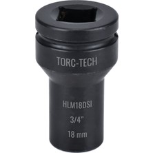 Torc-Tech 18MM M10 3/4" Altıköşe Ağır Lokma [H:75MM] HLM18DSI