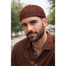 Aydın Şapkacınız %100 Pamuk Docker Kep Şapka – Ayarlanabilir Unisex Minimal Tasarım