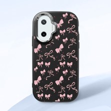 Ucuc Xiaomi Poco F7 Uyumlu Darbe Emici Kamera Korumalı Siyah Silikon Özel Baskı Desenli Kılıf