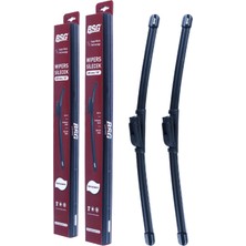 Bsg Renault Megane Hatchback 2008-ONWARDS Supermute 2'li Muz Silecek Takımı 600MM 400MM