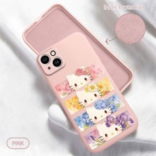 Ucuc iPhone 14 Plus Uyumlu Iç Kadife Yüzey Kamera Koruması Anti-Darbe Silikon Kılıf