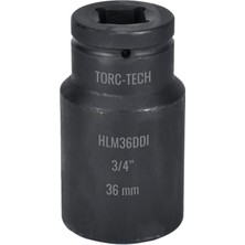 Torc-Tech 36MM M24 3/4" Altıköşe Ağır Lokma [H:95MM] HLM36DDI