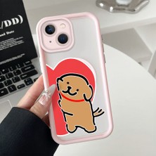 Ucuc iPhone 14 Uyumlu Manyetik Halkalı Yarı Sayda Mat Kamera Koruma Anti-Darbe Silikon Kılıf
